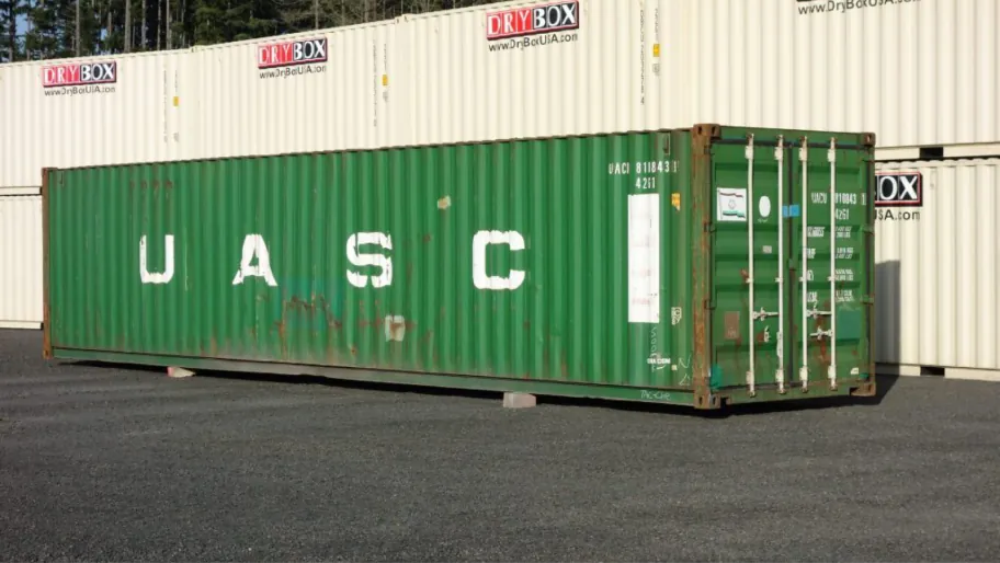 Used cargo worthy shipping containers for sale at Dry Box