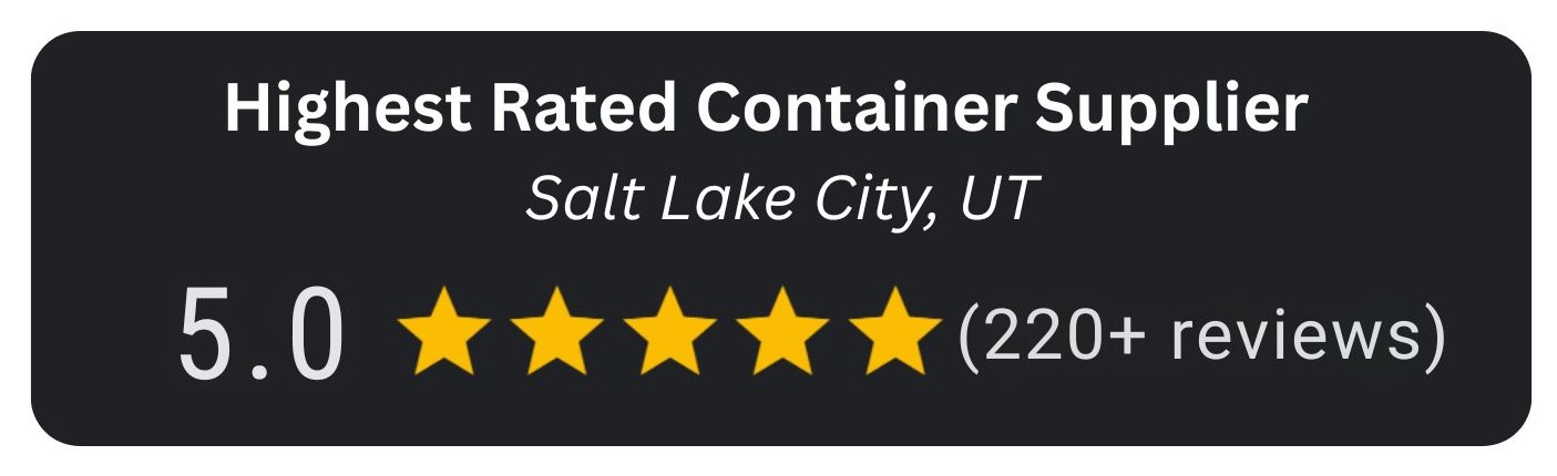 shipping container supplier in Utah with high ratings
