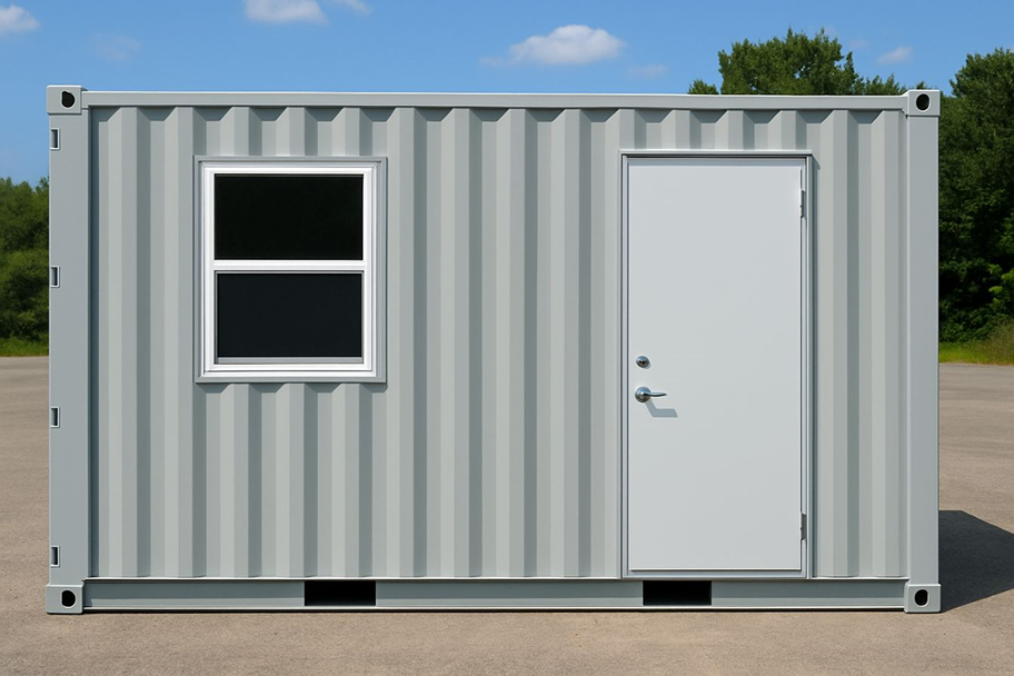 How To Put a Man Door in a Shipping Container