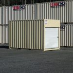 15 foot tan custom roll up window