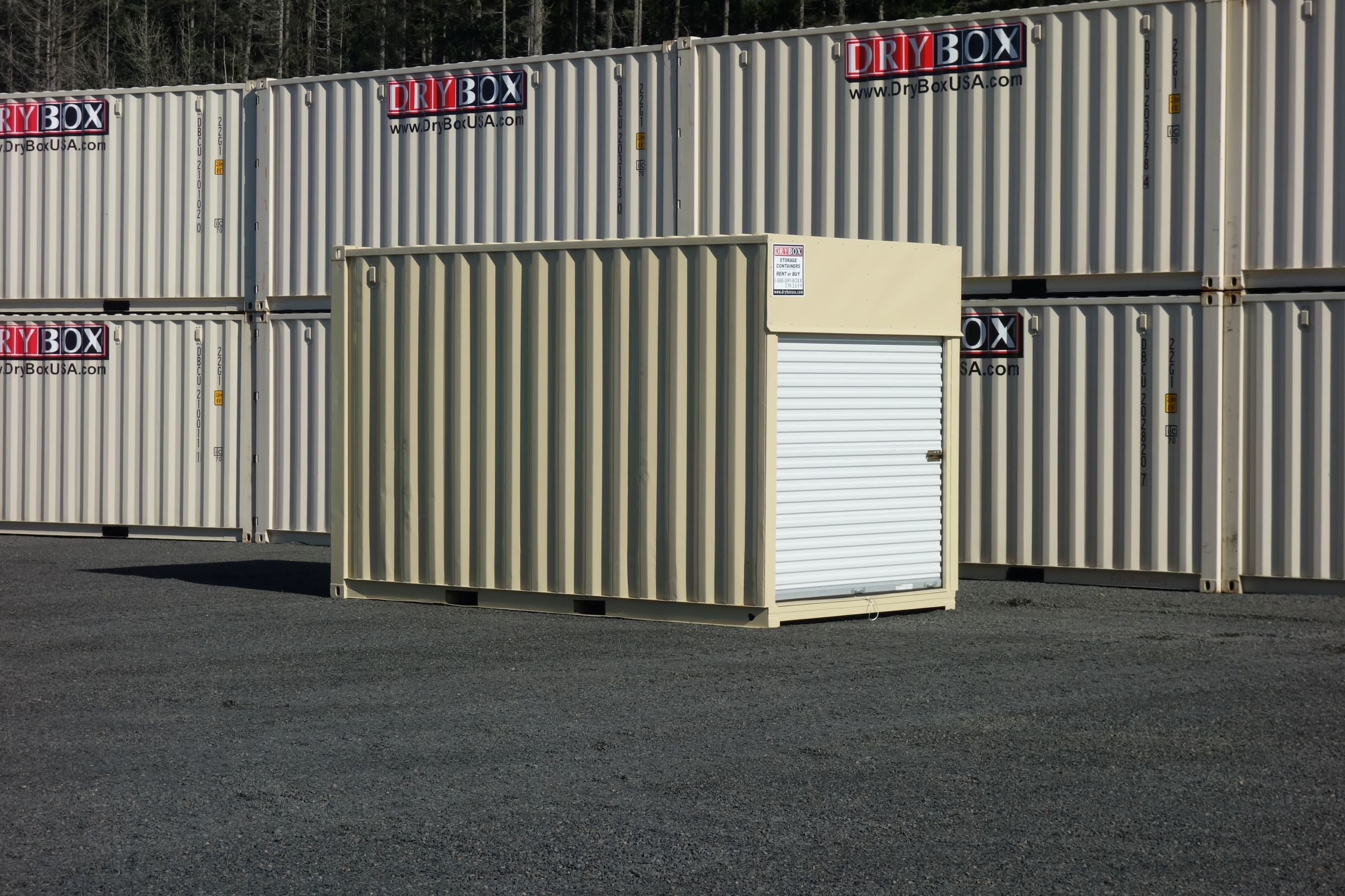 15 foot tan custom roll up window