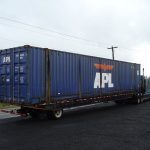 53 foot blue shipping container is the largest shipping container size