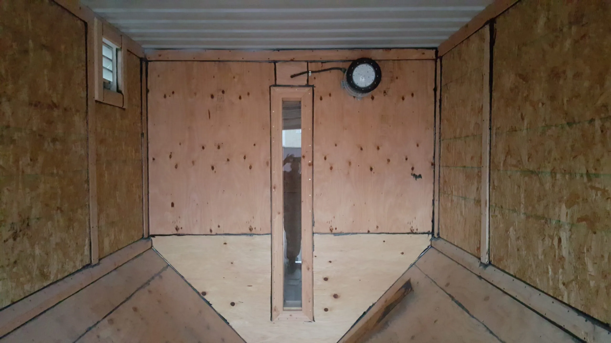 drybox interior shipping container