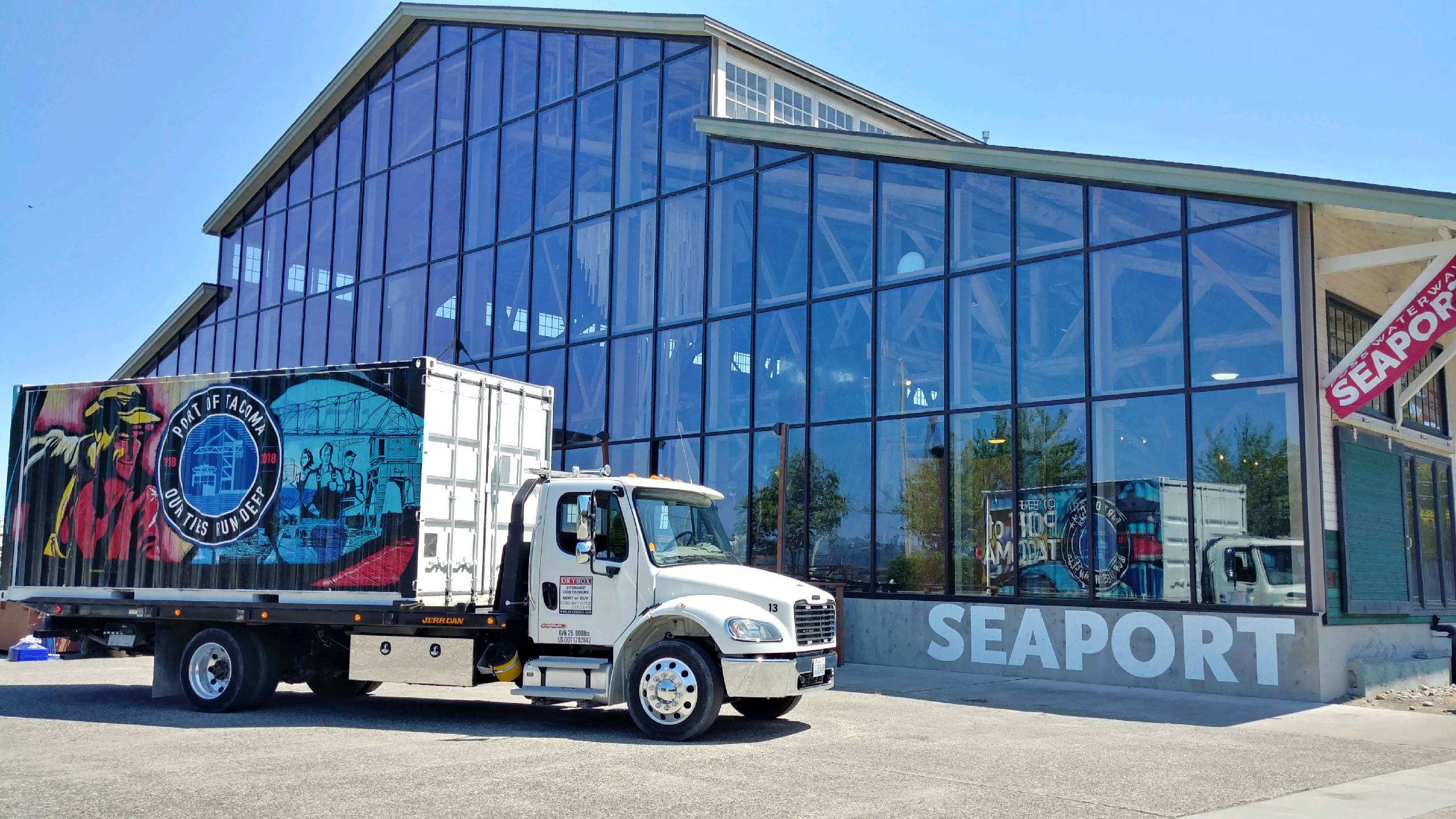 truck trailer shipping container