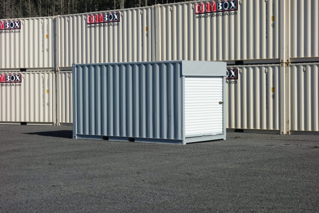 shipping container with roll up doors