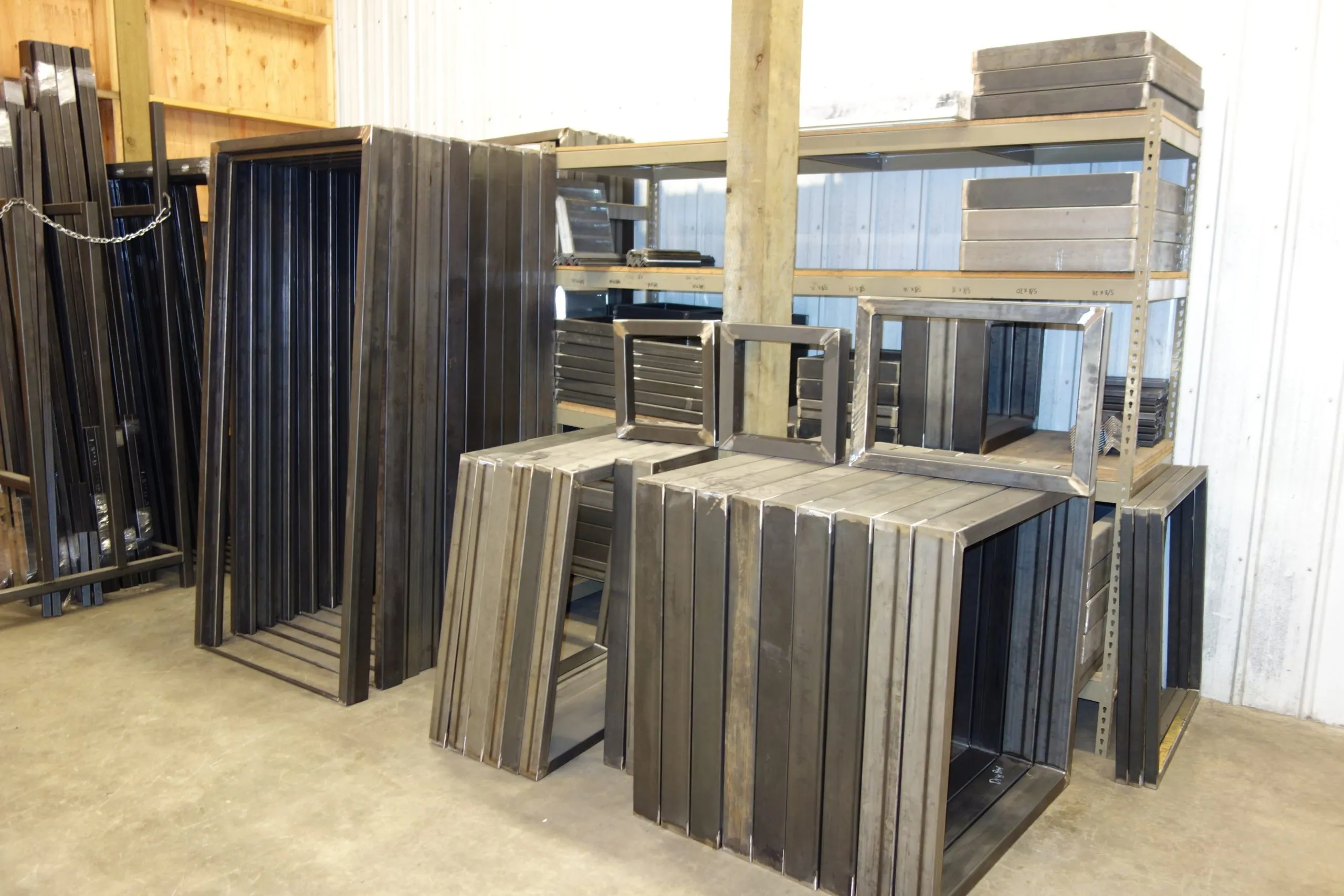 shipping container window frame