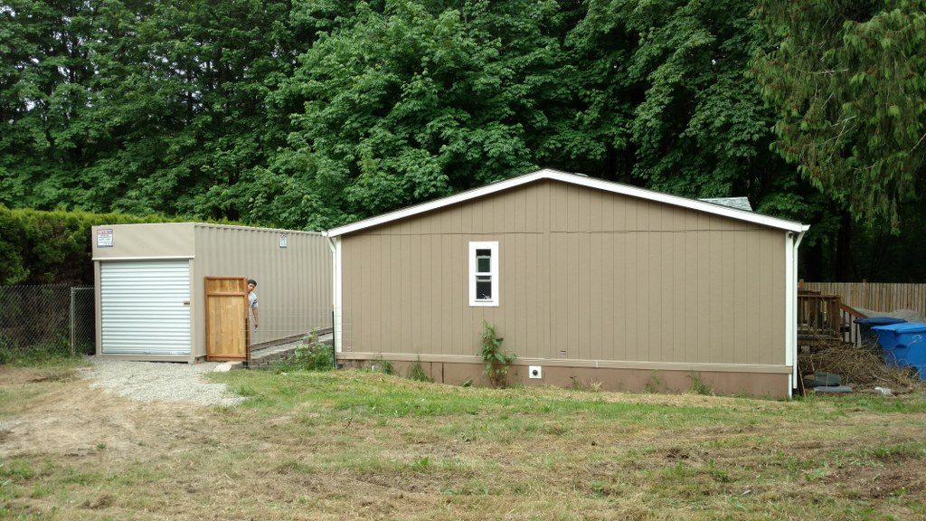 brown shipping container color match
