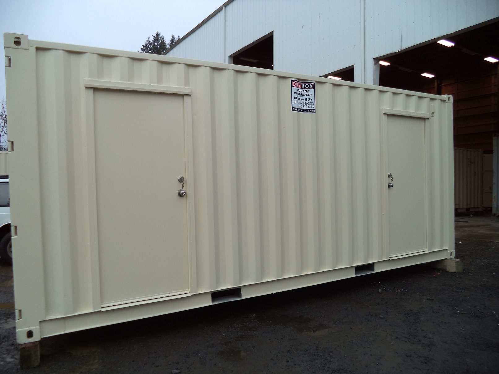 drybox shipping container doors