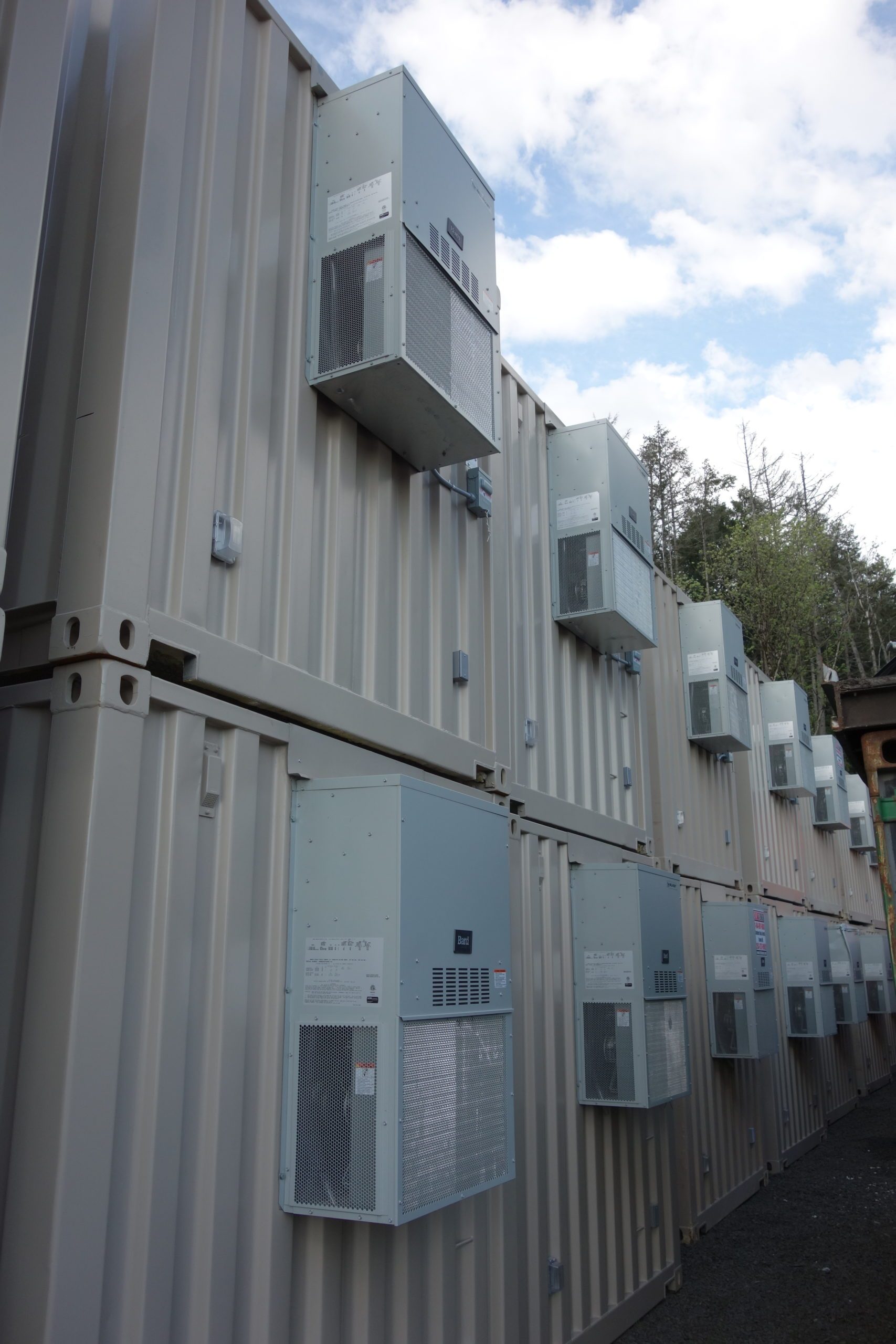 air conditioning on shipping containers