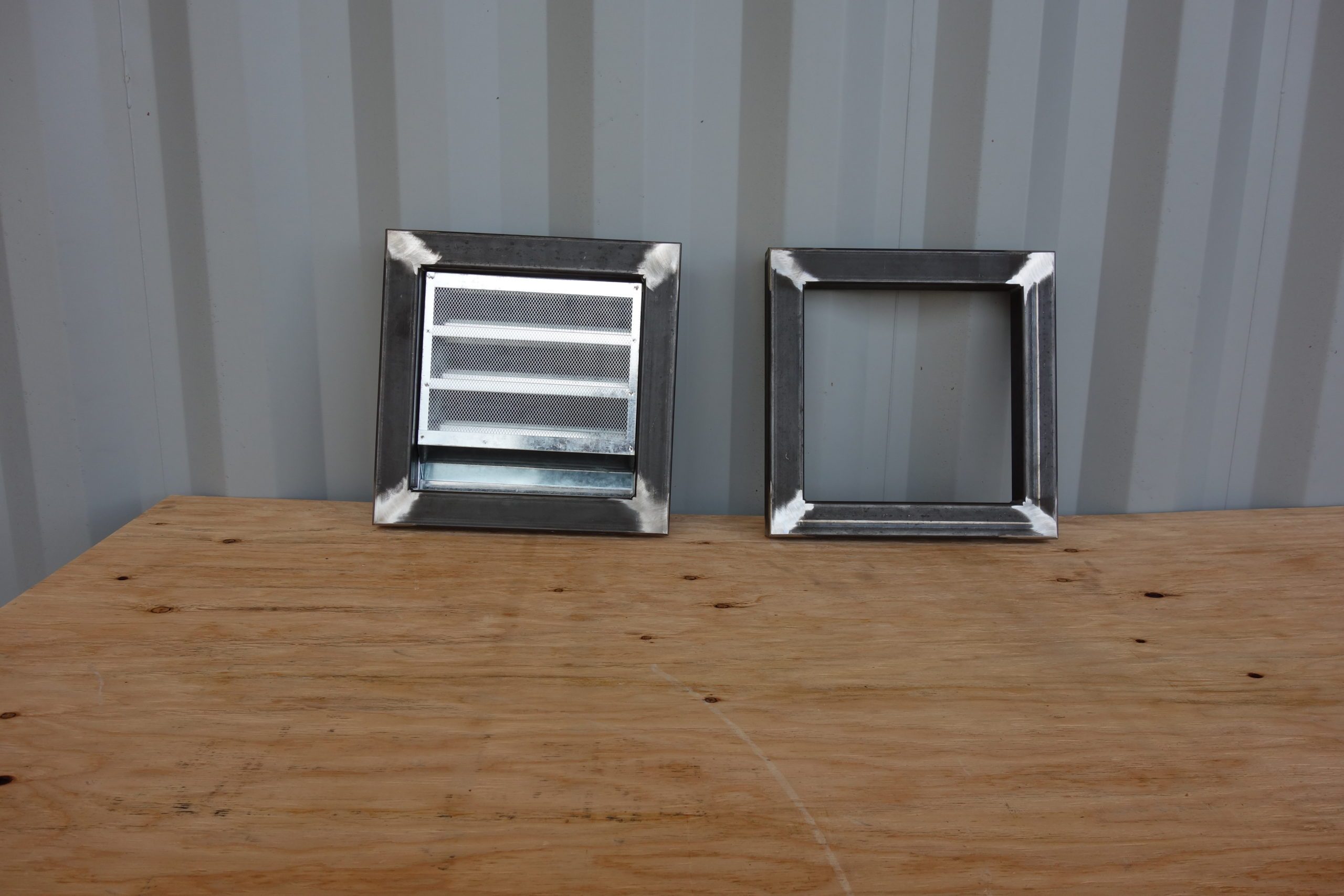 vents in shipping container