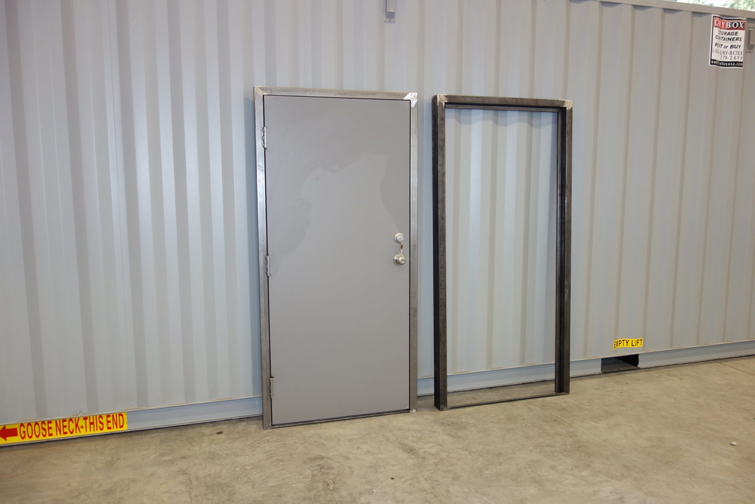 drybox shipping container doors