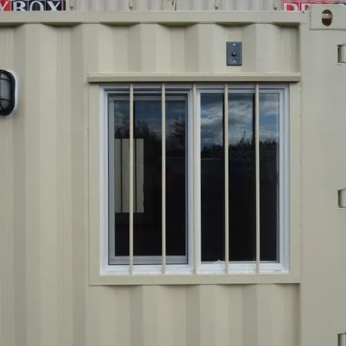 drybox shipping container windows