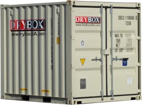 beige drybox container