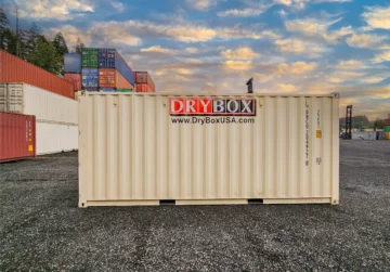 Tan shipping container for sale