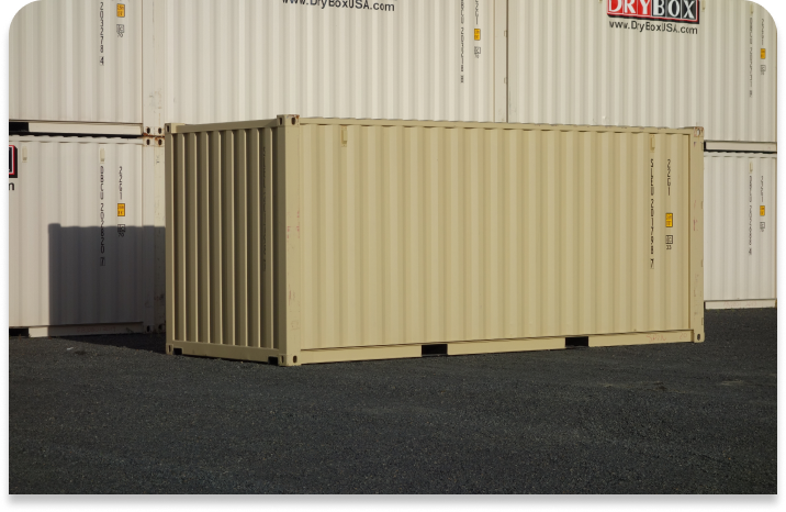 20ft high cube shipping container