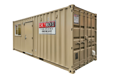 20ft shipping container office rental from Dry Box