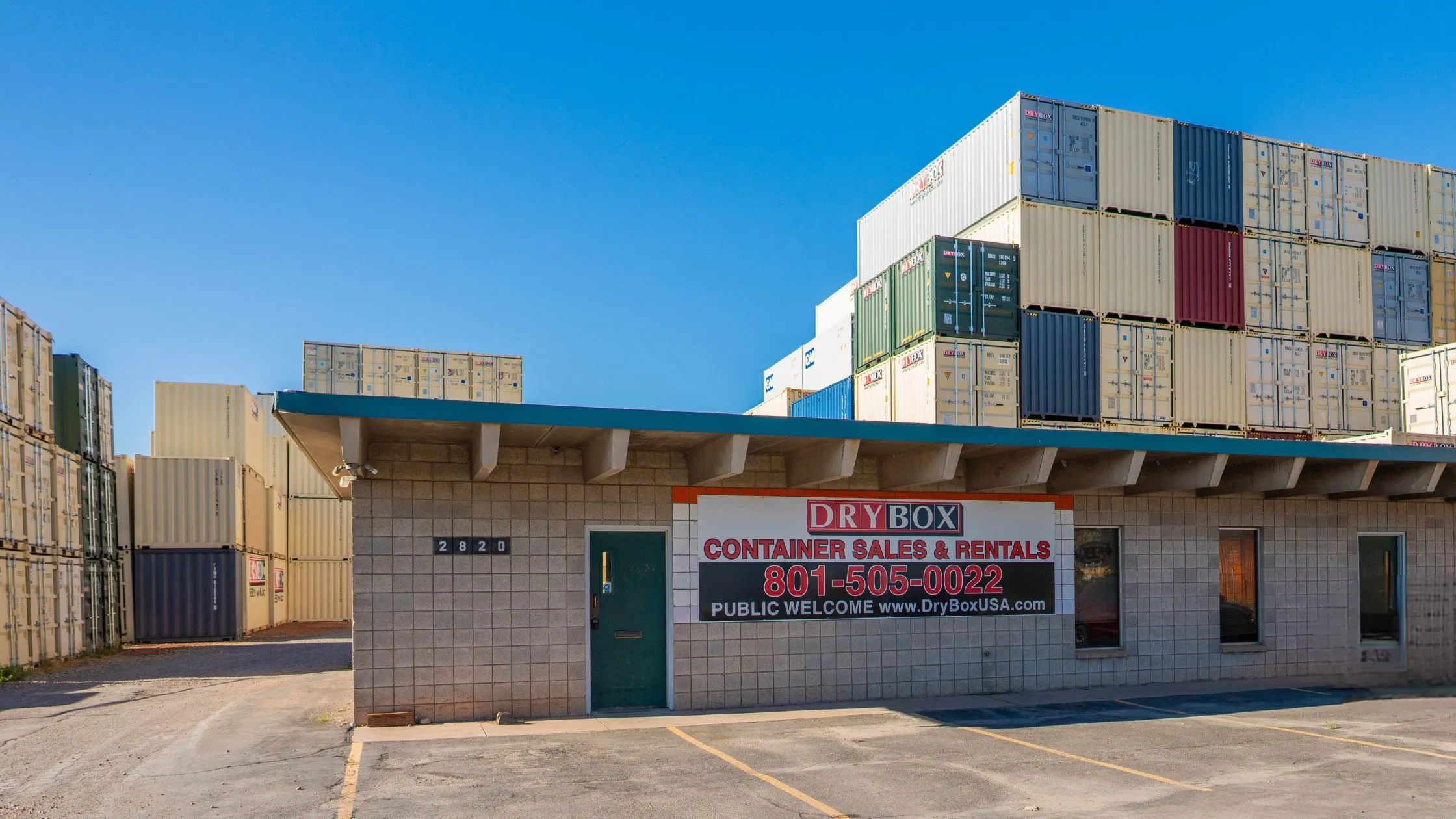 Shipping containers in Utah