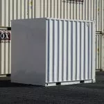 10 foot white shipping container