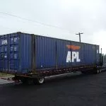 53ft Shipping Containers 2 53 foot blue shipping container