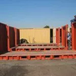 Flatrack Containers 2 flat track rentals for drybox