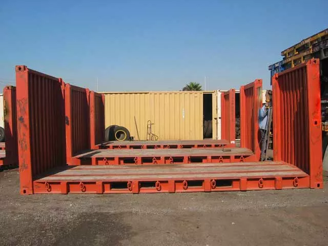 Flatrack Containers 1 flat track rentals for drybox