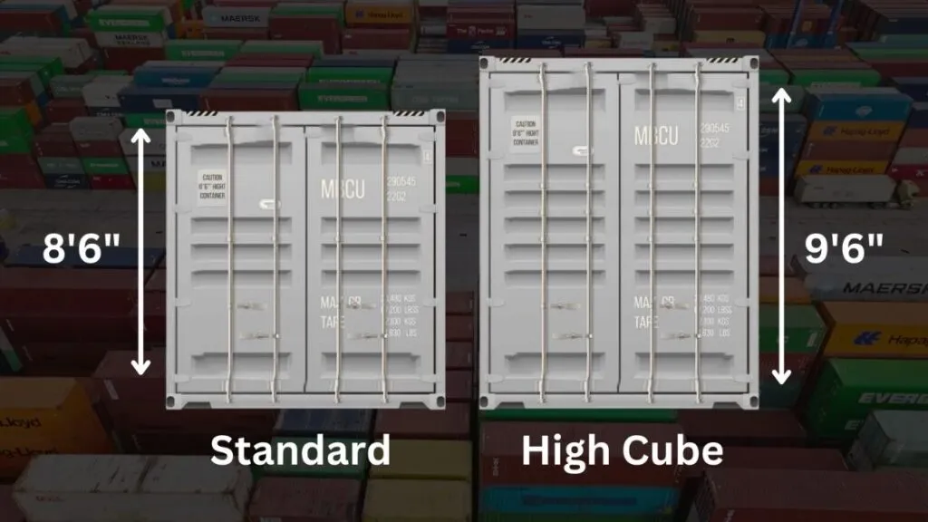 40ft high cube containers for sale