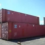 45ft Used High Cube Container 2 used 45 hc burnt red shipping container