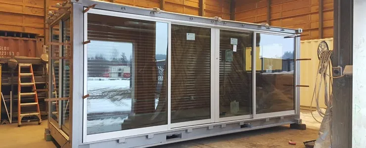 building shipping container