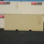 20ft Used Shipping Container 2 tan shipping container