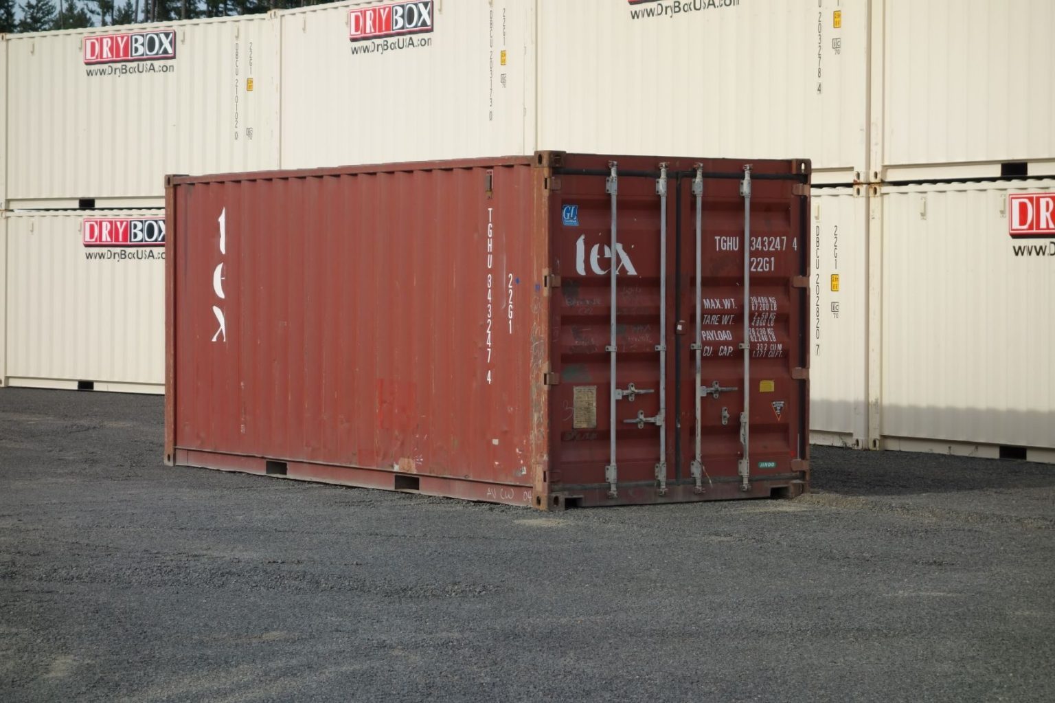 20ft Used Shipping Container  IICL Condition  Dry Box