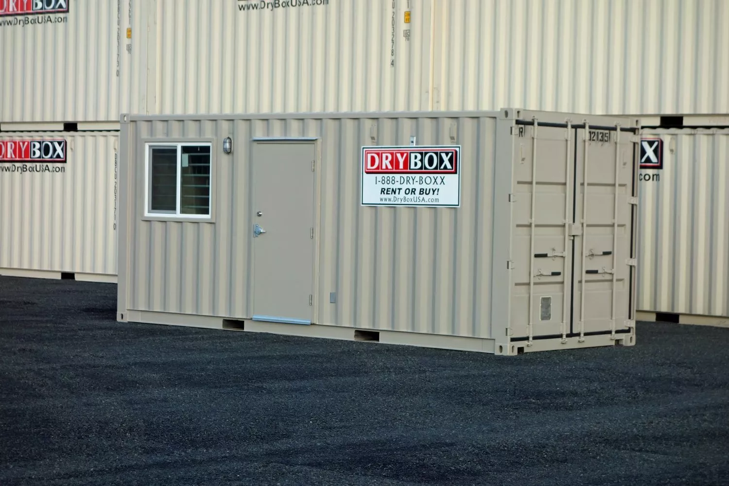 20 ft ground level office drybox