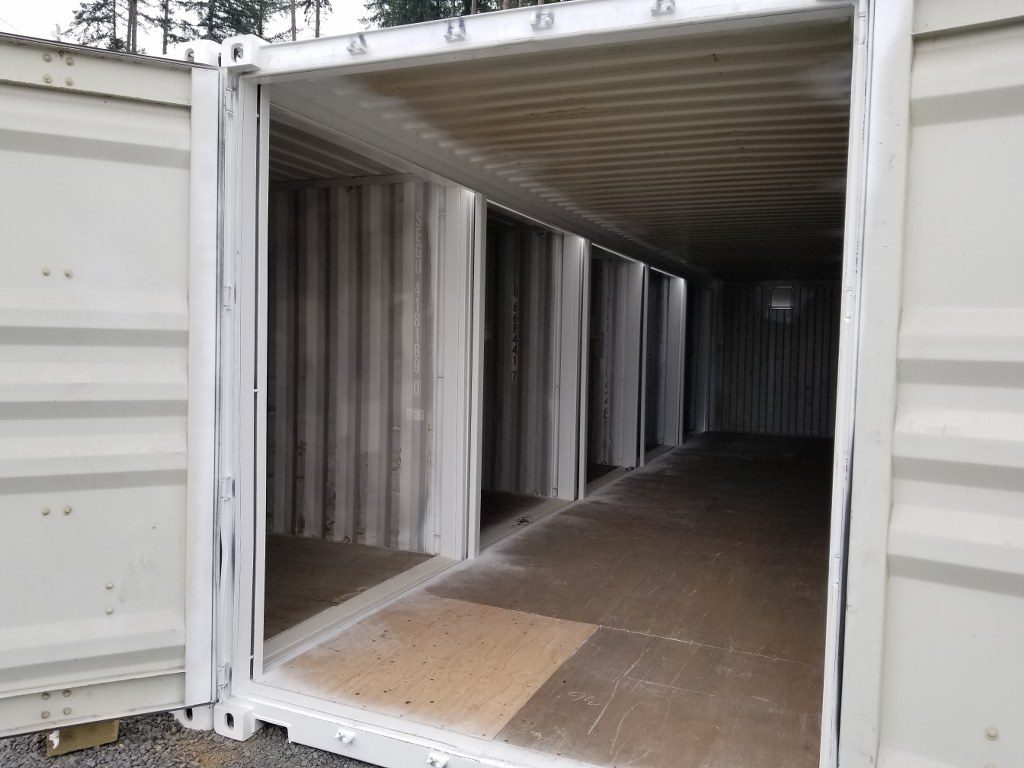 inside of the drybox shipping container