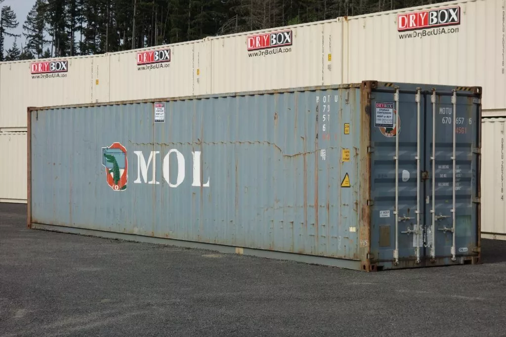 40ft high Cube Shipping Container (CW-Cargo Worthy Condition) 1 40 foot mid sized shipping container