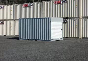 15ft Custom Storage Container with Roll Door 4 shipping container with roll up doors