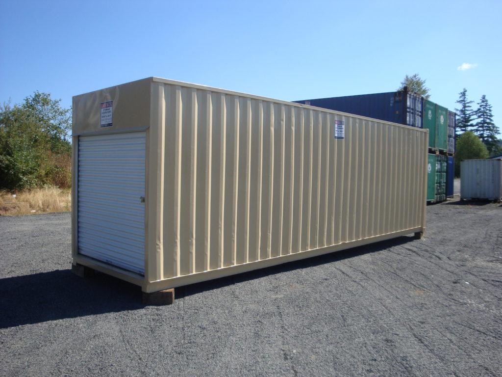 30ft Custom Storage container with Roll door - Dry Box