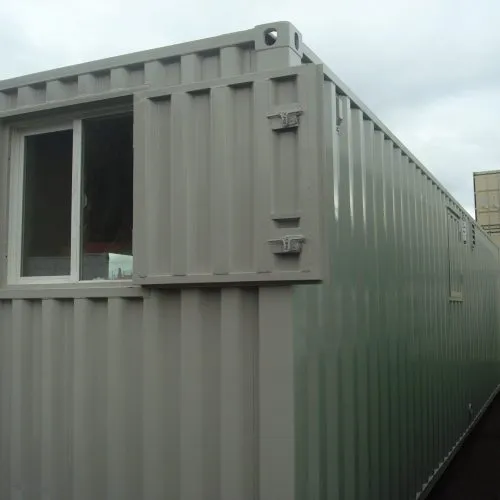 drybox shipping container windows