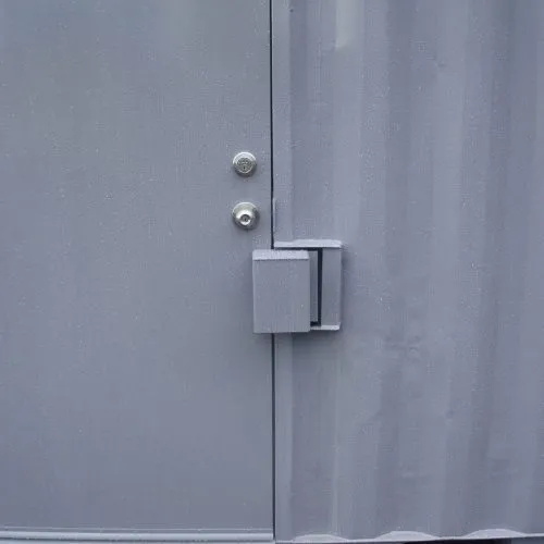 factory lock box in shipping container