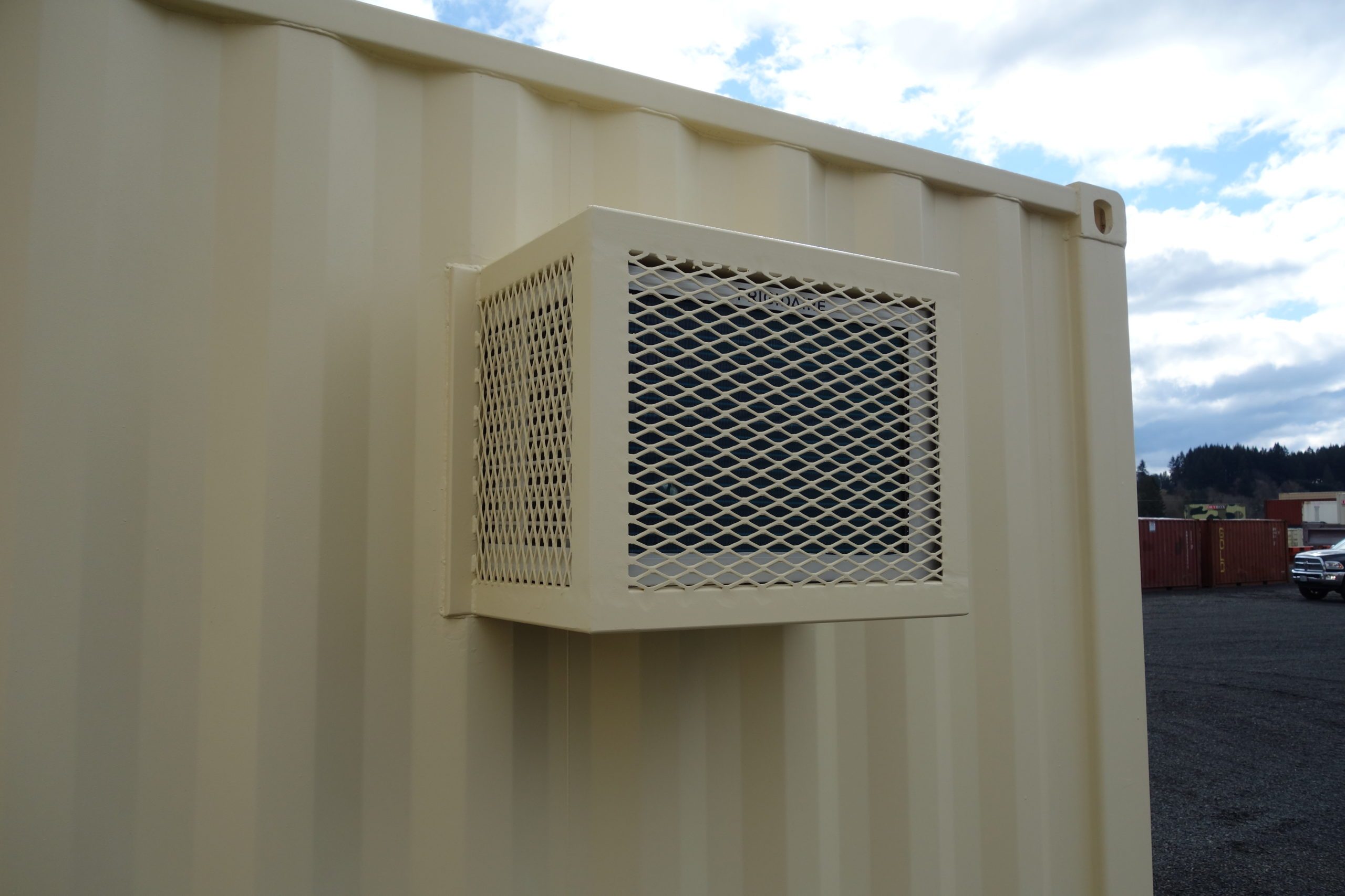 air conditioning on shipping containers
