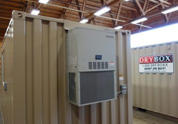 air conditioning on shipping containers
