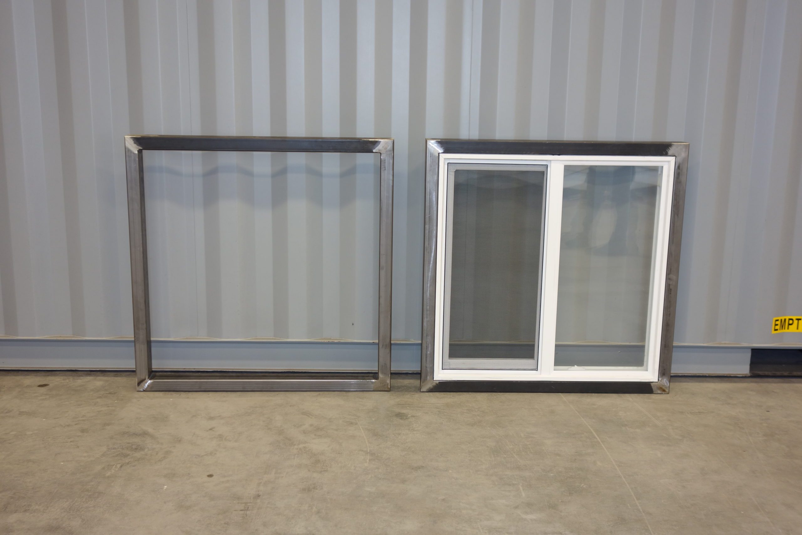 drybox shipping container windows