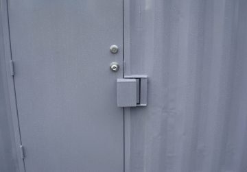 factory lock box in shipping container