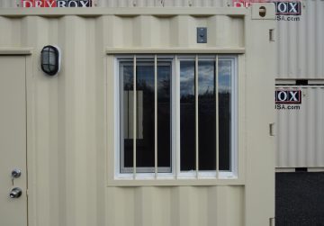 drybox shipping container windows