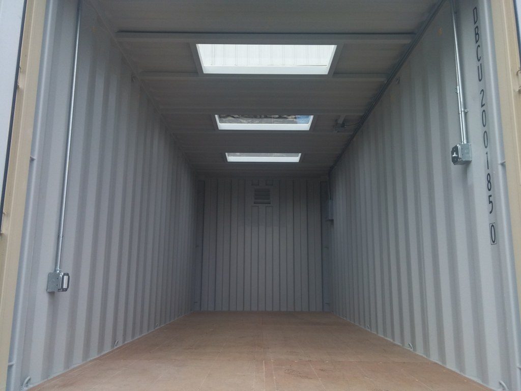 drybox shipping container windows