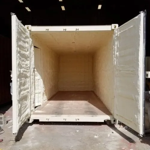 interior insulation for shipping containers