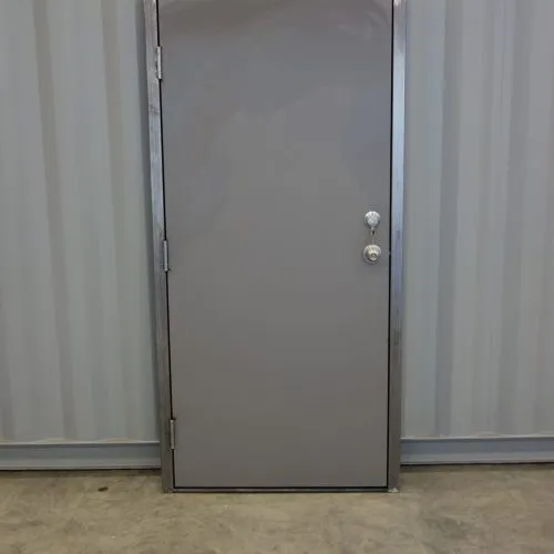 man door on shipping container