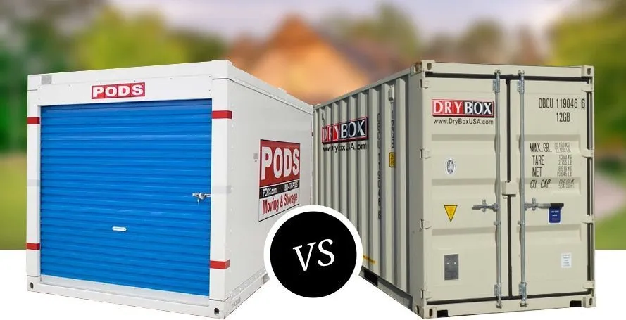 Drybox Vs Pods Storage Containers