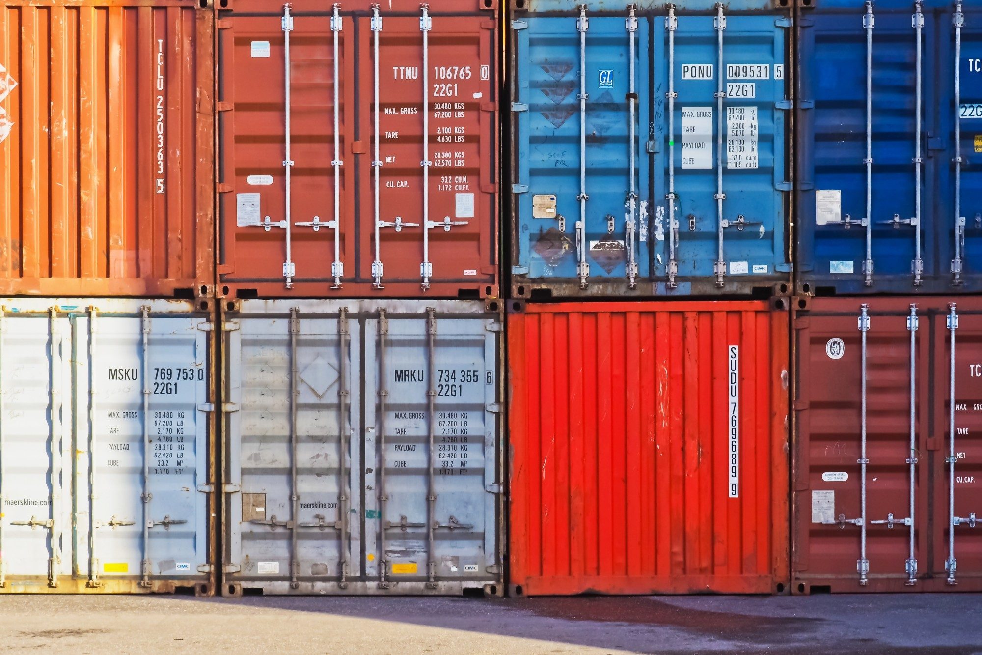 Types Of Containers Used In Shipping