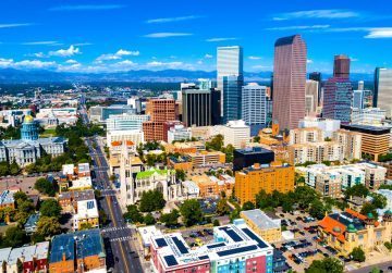 denver colorado skyline