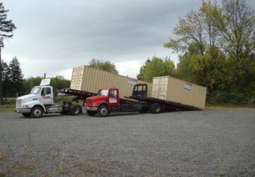 delivery transportation 40' 20' load unload move ez easy pods
