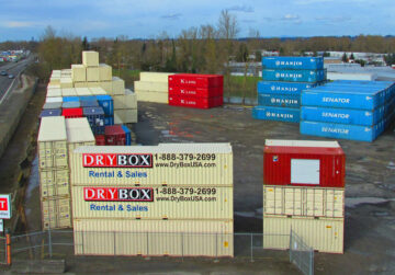 dry box shipping container location in portland oregon